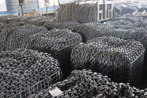20Mn2 Alloyed Steel G80 Lifting Chains High Tensile Strength Heavy Lifting Chain With Multiple Surface Treatments