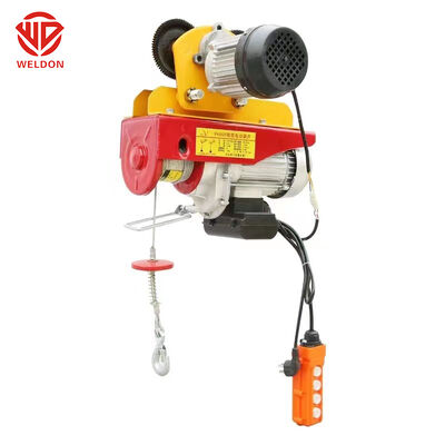 Light Weight Mini Electric Wire Rope Hoist Wireless Control Micro Electric Rope Hoist