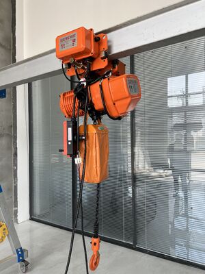 HHBB Chain Block Hoist Customized Electric Hoist With Trolley