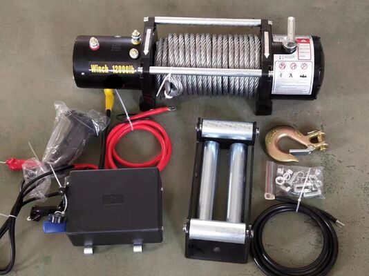 12000lbs Truck Winch 12V DC Boat Winch IP55 Waterproof