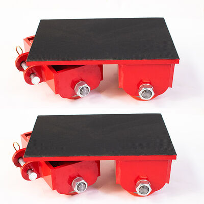 4T - 25T Heavy Duty Moving Skates 360 Degree Swivel Material Handling Skates