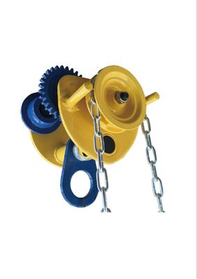 Adjustable Span Monorail Hoist Trolley 0.5T-10T Manual Monorail Trolley With Bearing Wheels