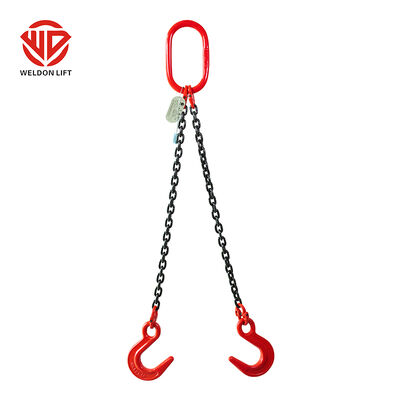 Heavy Duty Lifting Chain Sling Alloy Steel Chain Lifting Slings For Industrial Rigging G80
