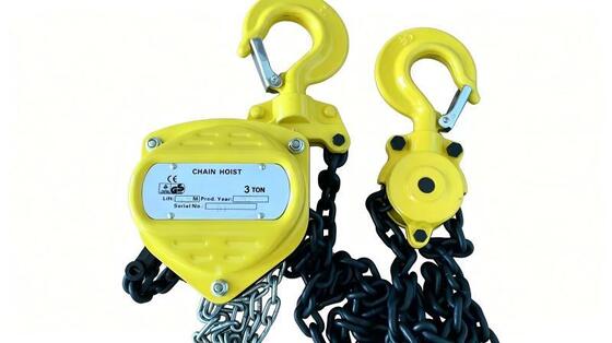 Heavy Duty Lifting Chain Hoist Customized Hand Operated Chain Block With High Tensile Chain