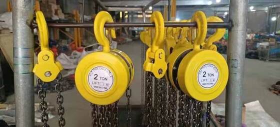 Portable Manually Operated Hoist HSZ Round Chain Block 1Ton 2Ton 3Ton 5Ton 10Ton 25Ton 30Ton