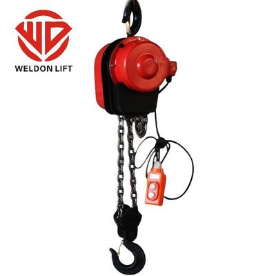 Quiet Operation Chain Electric Hoist DHS Lightweight Chain Hoist Customized