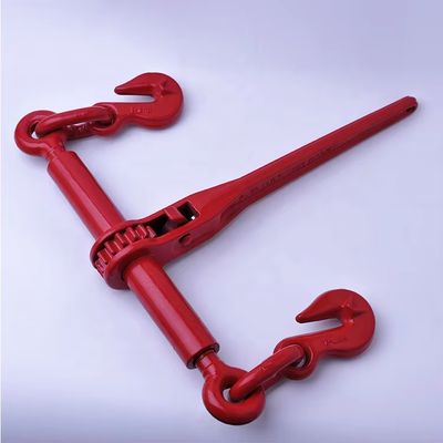 5/16" - 3/8" Ratchet Type Load Binder Allollyed Steel Heavy Duty Load Binders With G80 Chains