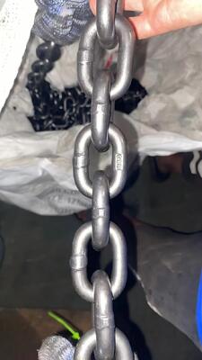 Self Color Lifting Chain Sling Polish G80 Chain Sling For Heavy Lifting