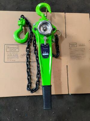 Compact Manual Lever Block CE Certified Lever Chain Hoist With Ratchet And Locking Mechanism