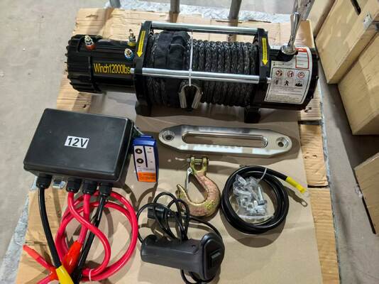 Durable Car Electric Winch 12V 24V SUV Winch Waterproof