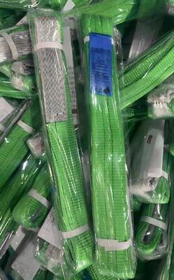Durable Polyester Lifting Slings 6ton 8ton 10ton 12ton Soft Lifting Sling 7:1,6:1