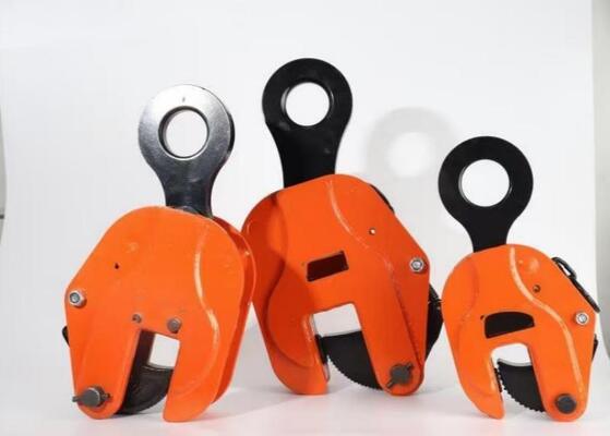 Steel Plate Lifting Clamp Anti Slip Heavy Duty Lifting Clamp With Wide Jaw Range