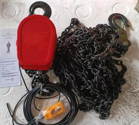 CE Certified Chain Electric Hoists Customized Electrical Chain Hoist Light Weight