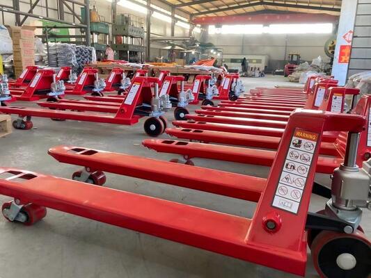 5500lbs Hand Pallet Truck 2500kgs Industrial Pallet Jack With 48 Inch Forks