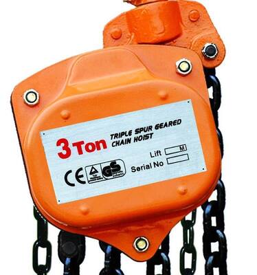 VITAL Type Lifting Chain Block 0.5T - 20T Manual Chain Hoists