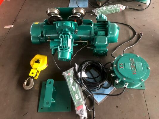 BCD Wire Rope Electric Hoist Overload Protection Explosion Proof Electric Hoist Heavy Duty