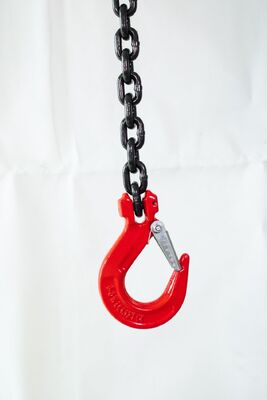 Customizable Multi Leg Chain Sling 1 / 2 / 3 / 4 / 6 Leg Chain Lifting Sling With Safety Hooks,