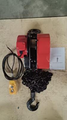 Single Speed DHS Electric Chain Hoist 0.5 Ton - 32 Ton Hook Chain Hoist