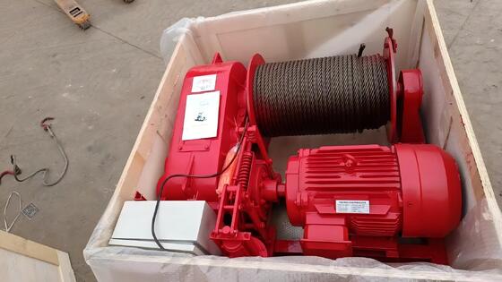 High Efficiency Wire Rope Electric Winch Heavy Duty Wire Rope Winch Durable