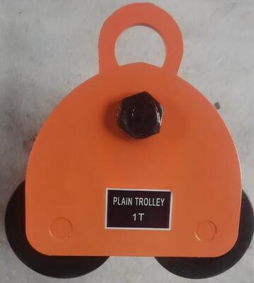 Travelling Manual I Beam Trolley Single Rail Push Travel Trolley For Overhead Lifting