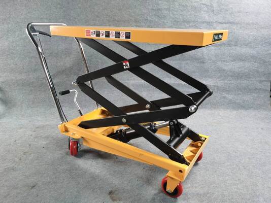 500KG Hydraulic Scissor Lift Table Compact Vertical Lift Table Heavy Load Capacity