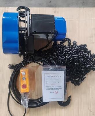 Light Weight Electric Chain Hoist 3PH / 1PH Electric Chain Block