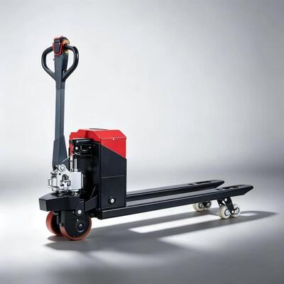 Compact Semi Electric Pallet Truck Warehouse Semi Electric Pallet Jack 1000w