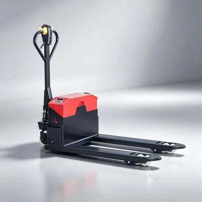 Compact Semi Electric Pallet Truck Warehouse Semi Electric Pallet Jack 1000w