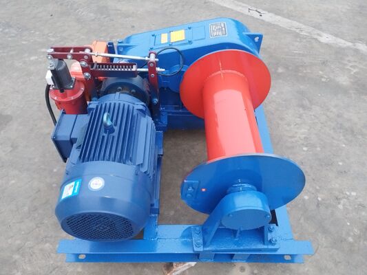 High Speed Wire Rope Electric Winch 1 Ton - 10 Ton Electric Winch Heavy Duty