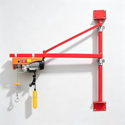 Wall Mounted Micro Electric Hoist Safe Operation 220V Electric Hoist 10m/Min 5m/Min