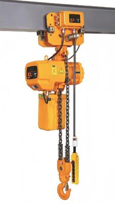 Electric Chain Hoist Equipped with Emergency Stop Button and Overload Limiter Ensuring Operator Safety and Load Protection capacity 5ton