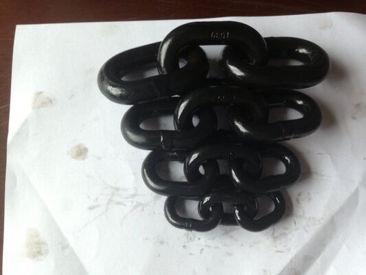 20Mn2 Alloyed Steel G80 Lifting Chains High Tensile Strength Heavy Lifting Chain With Multiple Surface Treatments