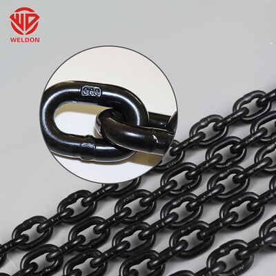 6mm 8mm 10mm G80 Alloy Chain For In Cranes Hoists