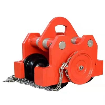 Material Handling Monorail Hoist Trolley Durable I Beam Monorail Trolley With Adjustable Span