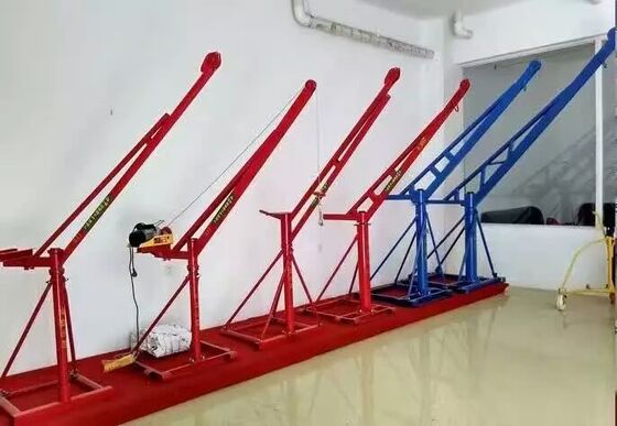 200kg - 1000kg Mini Lift Crane Sturdy Mini Monkey Crane Compatible With Electric Hoist