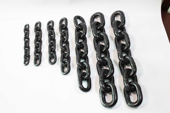 Grade 80 Alloy Steel Lifting Chains Heavy Duty Industrial Lifting Chains For Load Securing