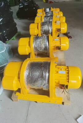 1 Ton - 10 Ton Wire Rope Electric Winch High Speed Heavy Duty Electric Winch Compact