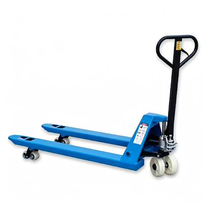 Strong Steel Frame Hand Pallet Truck Low Noise Manual Hydraulic Pallet Truck For Effective Warehouse Operations