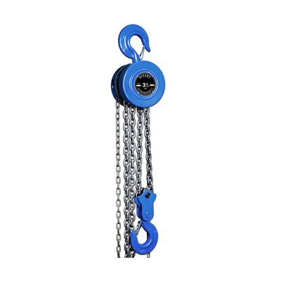 Portable Manually Operated Hoist HSZ Round Chain Block 1Ton 2Ton 3Ton 5Ton 10Ton 25Ton 30Ton