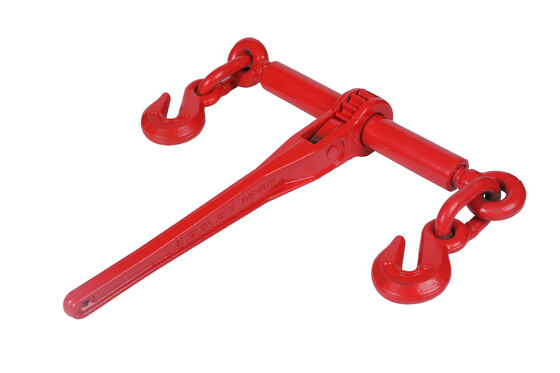 5/16" - 3/8" Ratchet Type Load Binder Allollyed Steel Heavy Duty Load Binders With G80 Chains