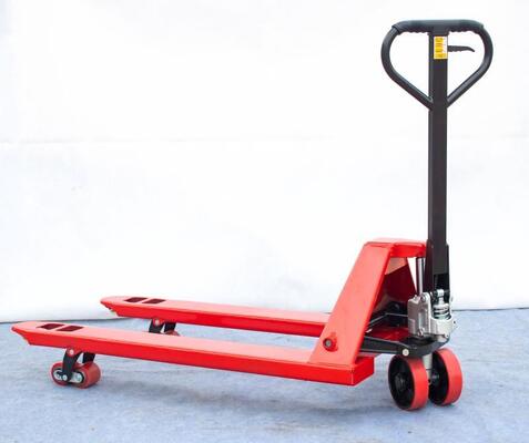 2500kgs Hand Pallet Truck Heavy Duty Warehouse Pallet Truck With Reinforced Chassis