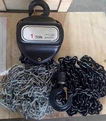 HSC Portable Chain Block CE Certified Manually Operated Hoists Featuring Robust Chain Mechanism