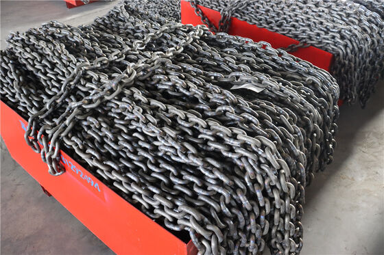 Black Oxide 13mm Lifting Chains Galvanized Lifting Chain Sling For Transport Rigging Alloyed Steel