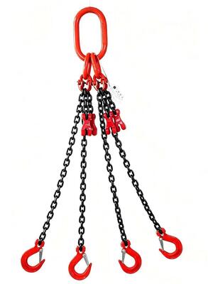 Length Adjustable Lifting Chain Sling With Hooks