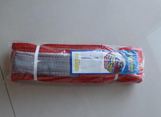 6:1 7:1 Flat Polyester Webbing Sling Double Layer Webbing Lifting Sling