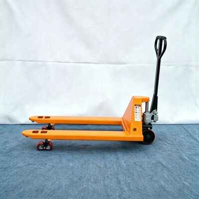 2 Ton Hand Truck Pallet Jack Powder Coating Warehouse Pallet Jack With Integrated Casting Pump