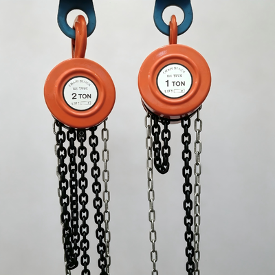 HSZ Lifting Chain Hoist 1T - 10T Hand Operated Chain Blocks For Industrial Use