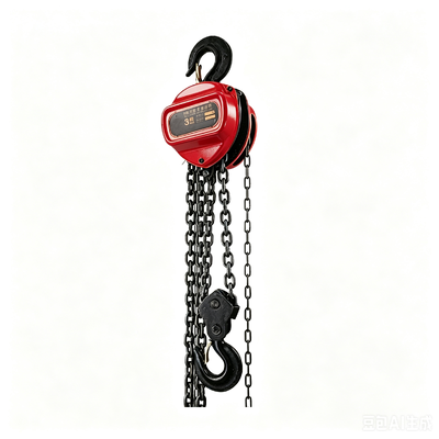 3m - 12m Lifting Height Steel Chain Hoist 1t / 2t / 3t / 5t Manual Chain Pulley Hoist