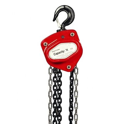 Custom Lightweight Chain Hoist 3m Manual Chain Pulley Block HS-TY Type