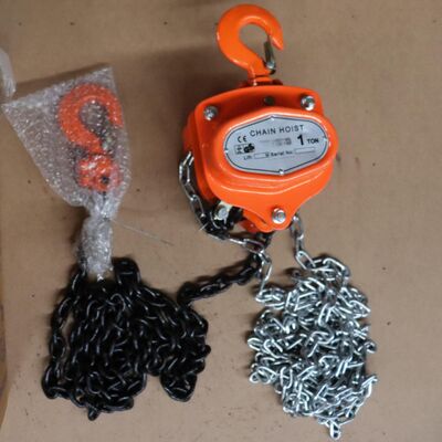 Custom Lightweight Chain Hoist 3m Manual Chain Pulley Block HS-TY Type
